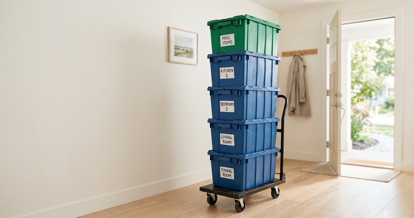 How to Use Reusable Moving Bins: The AMB Guide to a Smarter Move