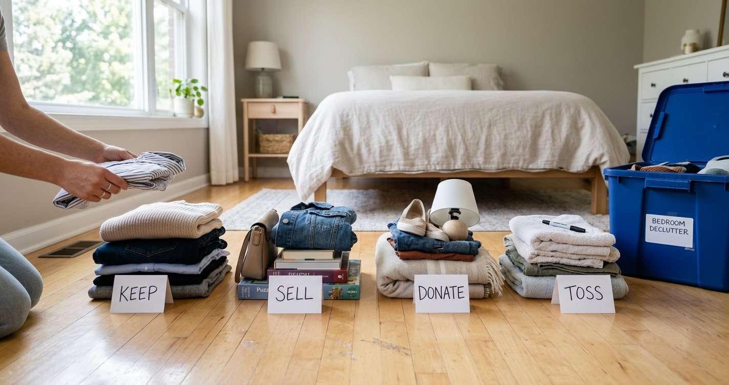 Declutter Before Moving: Purge Before You Pack